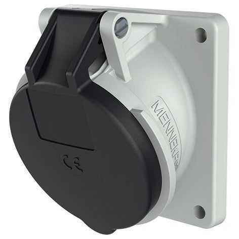 Mennekes - CEE-Anbausteckdose (IEC 60309) Anbaudose schräg 3114 32A,4p,7h,500V,IP44