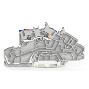 WAGO - Installations-Etagenklemme Installationsetagenklemme 2203-7651 2,5 mm² mit Drücker − 50 Stück