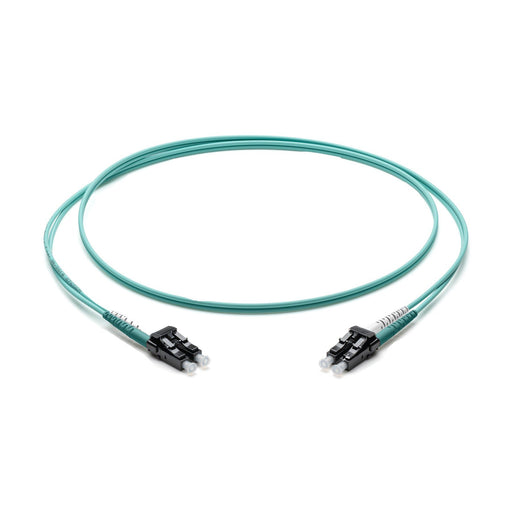 Corning - Patchkabel LWL Rangierkab. 1m LCD-LCD F050502Q2Z20001M aqua, Duplex, OM4