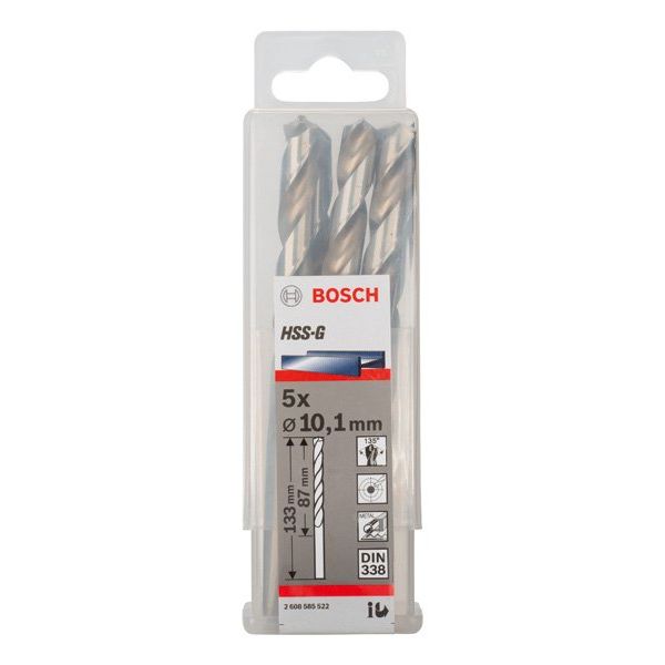Bosch - Bohrer PRO Metal HSS-G 2608585522 Spiralbohrer 10,1 x