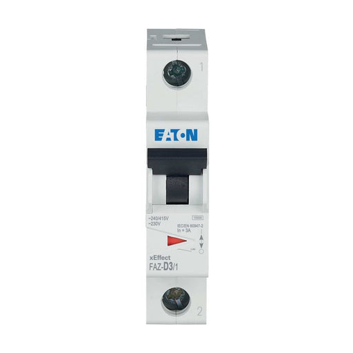 Eaton - Leitungsschutzschalter 1p. FAZ-D3/1 3A Charakt.: D