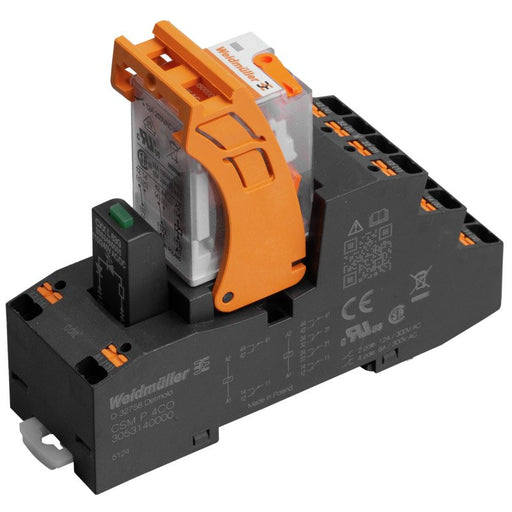 Weidmüller - Relaissockel Relaiskit CRMKITP230VAC4COL/PB − 5 Stück