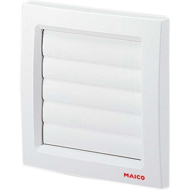 Maico - Jalousieklappe für Wandanbau Verschlussklappe AP 100 NW100mm,verkehrsws  − 1 Stück
