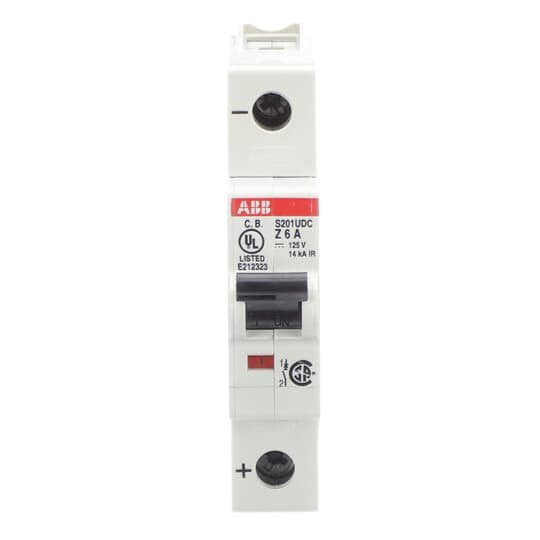 ABB Stotz S&J - Leitungsschutzschalter Sicherungsautomat S201UDC-Z6 14kA, 6A, 1-p
