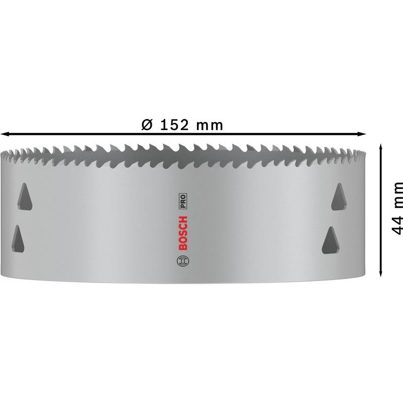 Bosch - Lochsäge PRO Multi Material 2608901544 Lochsäge 152 mm mit