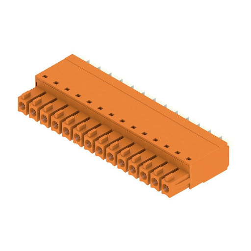 Weidmüller - Kabelsteckverbinder für Leiterplattensteckverbinder Verbinder Buchsenleiste BCF 3.81/#1969210000 3.81mm − 50 Stück