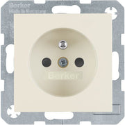 Berker - Steckdose ws/gl 6765768982 m.Schutzkontakt