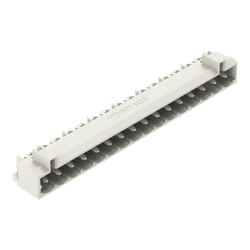 WAGO - Leiterplattensteckverbinder THT-Stiftleiste Lötstift 721-476/001-000 1,2x1,2,abgew.,lgr − 50 Stück
