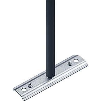 Zumtobel Group - Mechanisches Zubehör/Ersatzteile für Leuchten Pendelrohrabhängung SUP2 TRACK #60210830 (Set), schwarz