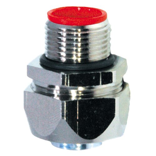 Flexa - Metall-Schutzschlauch-Verschraubung Schlauchverschraubung EG-M 0608.000.032 32x1,5 Stahl verz. − 5 Stück