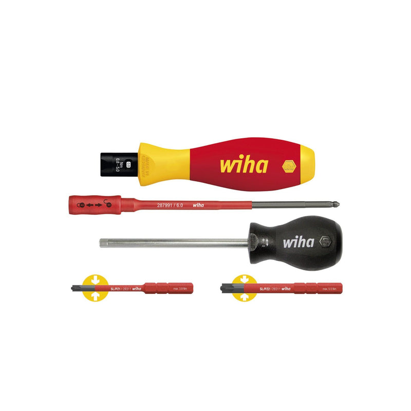 Wiha - Schraubendreherset Starter-Set SA 2872-S3 1-5Nm