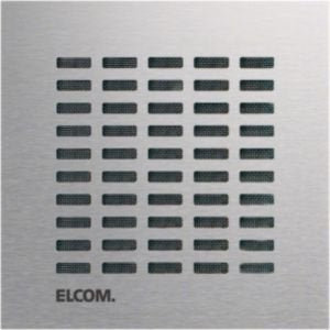 Elcom - Türstation für Türkommunikation Türlautsprecher LRM-110 Lochgitter rechteck