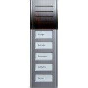 TCS Tür Control - Türstation für Türkommunikation Audio Außenstation ASX13005-0010 5Tasten 1-reih.AP si