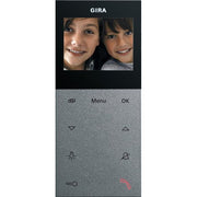 Gira - Innenstation für Türkommunikation Wohnungsstation Video AP 123926 Plus alu