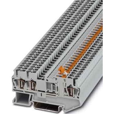Phoenix Contact - Trenn- und Messtrenn-Reihenklemme Messertrennklemme ST 2,5-TWIN-MT Zugfeder, gr