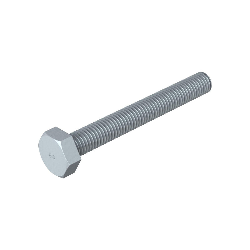 OBO Bettermann - Maschinenschraube/Bolzen Sechskantschraube SKS M10x80 ZL − 50 Stück