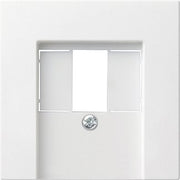 Gira - Einsatz/Abdeckung für Kommunikationstechnik Abd. USB-Spannungsvers. 037627 Reinweiß m