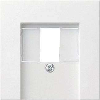 Gira - Einsatz/Abdeckung für Kommunikationstechnik Abd. USB-Spannungsvers. 037627 Reinweiß m