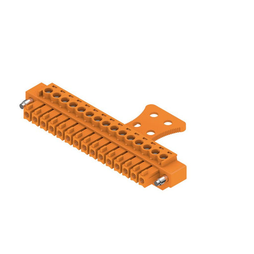 Weidmüller - Kabelsteckverbinder für Leiterplattensteckverbinder Verbinder 3.81mm BCZ 3.81/#1236680000 − 50 Stück