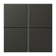 Jung - Abdeckung/Bedienelement für Installationsschalterprogramme Tastensatz 4fach LC 404 TSA 259 ombre naturelle 59