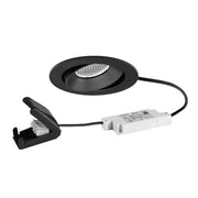 Brumberg Leuchten - Downlight/Strahler/Flutlicht LED-Einbaustrahler 230V 39479183 3000K, sw