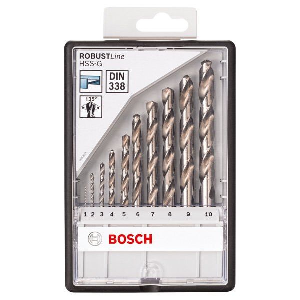 Bosch - Bohrer-Set PRO Metal HSS-G 2607010535 Spiralbohrer Set