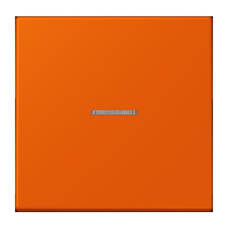 Jung - Abdeckung/Bedienelement für Installationsschalterprogramme Wippe mit Lichtleiter LC 101 KO5 260 orange vif