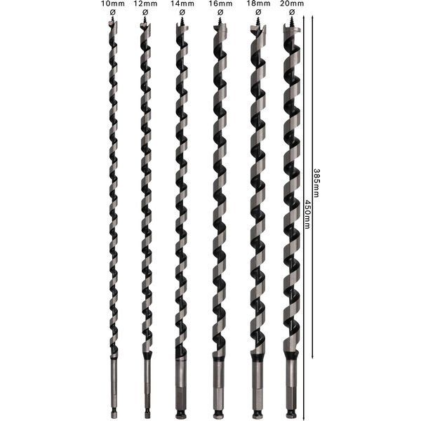 Bosch - Bohrer-Set PRO Wood 2607019323 Holzschlangenbohrer