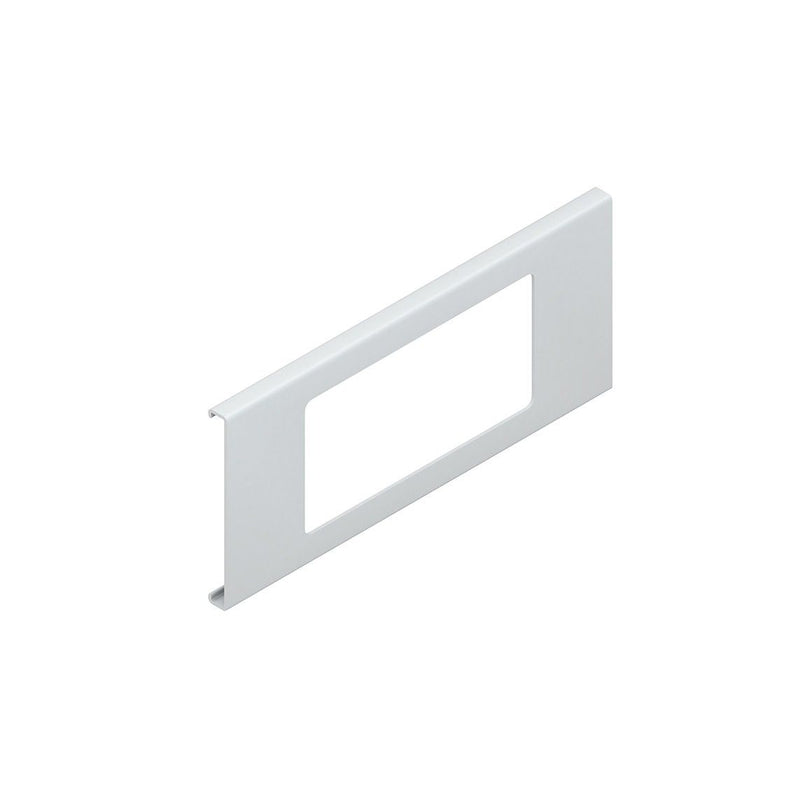 HKL - Geräteblende für Geräteeinbaukanal Deckelabschnitt rws 2f. HKLD02/130.3 gelocht