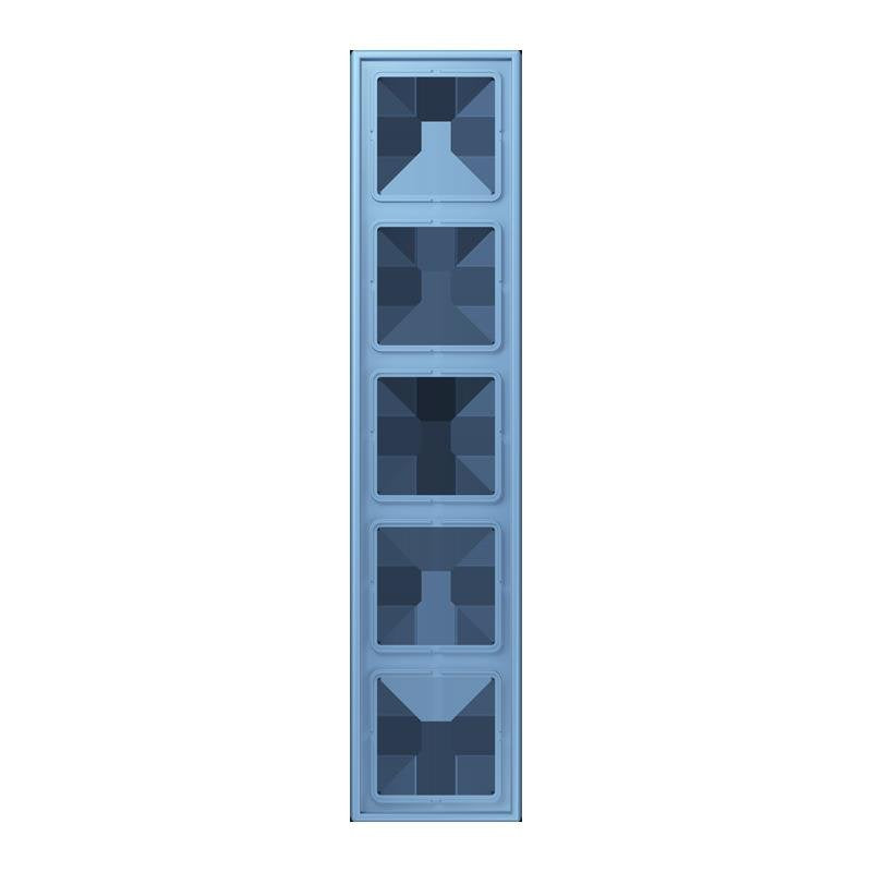 Jung - Abdeckrahmen Rahmen 5-fach LC 985 256 bleu ceruleen 59