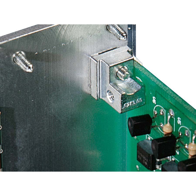 Heitec - Befestigungsteil für Baugruppe mit Rastermaß 482,6 mm (19 Zoll) Kartenhaltersatz 3685.198 (VE10) Metall