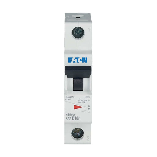 Eaton - Leitungsschutzschalter FAZ-D10/1 D 10A, 1p − 12 Stück