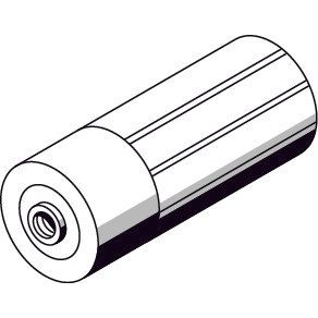 Somfy - Zubehör/Ersatzteile für Tor-/Rollladenantriebe Walzenkapsel 9701059 47x100 f.Rohr 50x1,5