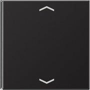 Jung - Abdeckung/Bedienelement für Installationsschalterprogramme Taste 4-fach AL 2404 TSAP D 14 Symbole Auf/Ab − 1 Stück