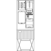 Elsta Mosdorfer - Zähler-Komplettschrank Zähleranschlusssäule ZS321.W4.33 A320 W4 1Z 3.HZ 33TE