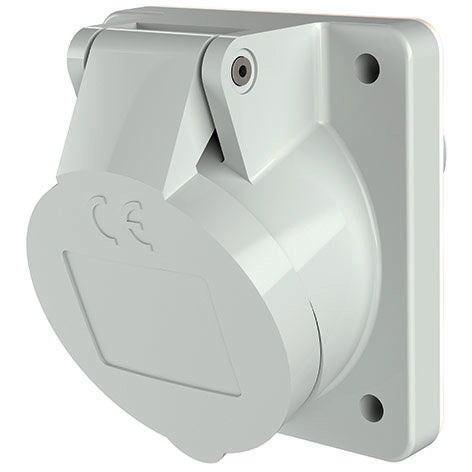 Mennekes - CEE-Anbausteckdose (IEC 60309) Anbaudose 2855 16A,2p,12h,50V,IP44