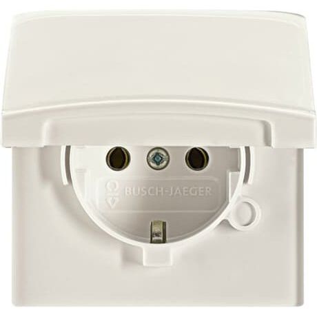 Busch-Jaeger - Steckdose Schuko-Steckdoseneinsatz 20 EUGK-32-101 IP44 weiß