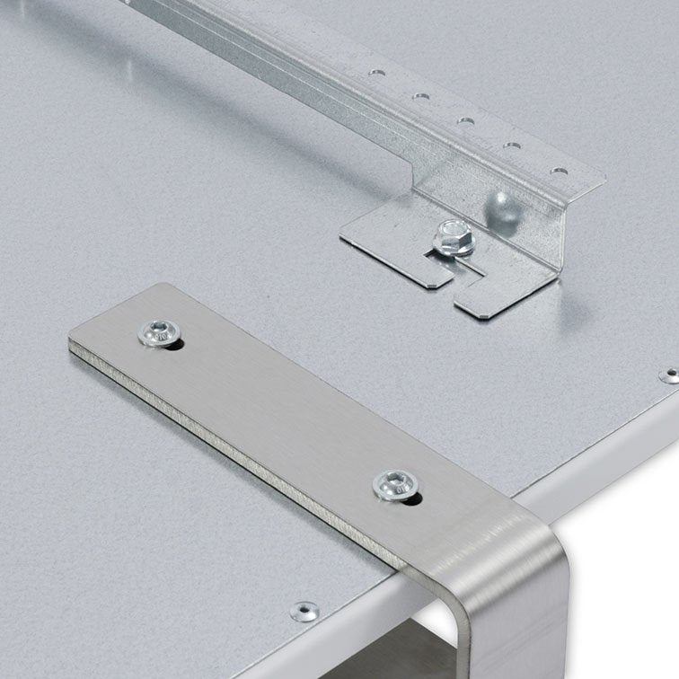 Vitramo - Infrarot-Strahlungspaneel Bad- Infrarotheizung VB12060-9011 1200x600x26mm, 560W