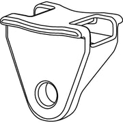 HellermannTyton - Befestigungssockel und -element für Kabelbinder Abstandhalter 151-29701(500) Auflagefl.34,3x26 mm − 500 Stück