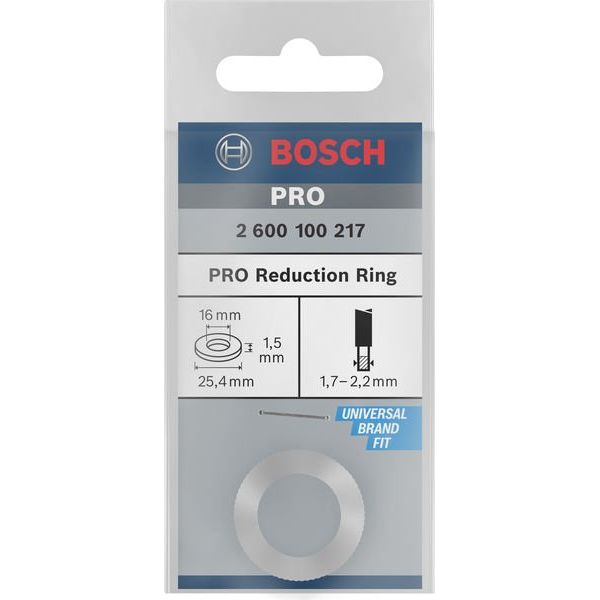 Bosch - Systemzubehör für Sägen (Akku/elektrisch/Druckluft) Reduzierring für PRO 2600100217 Kreissägeblatt 25.4