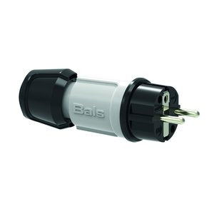 Bals Elektrotech - Schutzkontaktstecker Schutzkontakt-Stecker 7371 16A 250V IP44, grau − 20 Stück