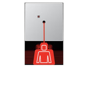 Jung - Behindertenelement für Installationsschalterprogramme Notrufsystem Zugtaster NRS AL 0834 ZT-L − 1 Stück