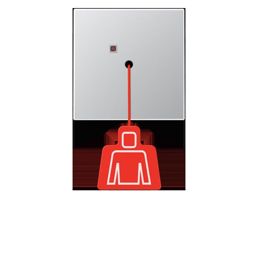 Jung - Behindertenelement für Installationsschalterprogramme Notrufsystem Zugtaster NRS AL 0834 ZT-L − 1 Stück