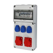 Gewiss - CEE-Steckdosen-Kombination (IEC 60309) Steckdosenkombination CEE DE00319 2x16A 3xSchutz. IP44