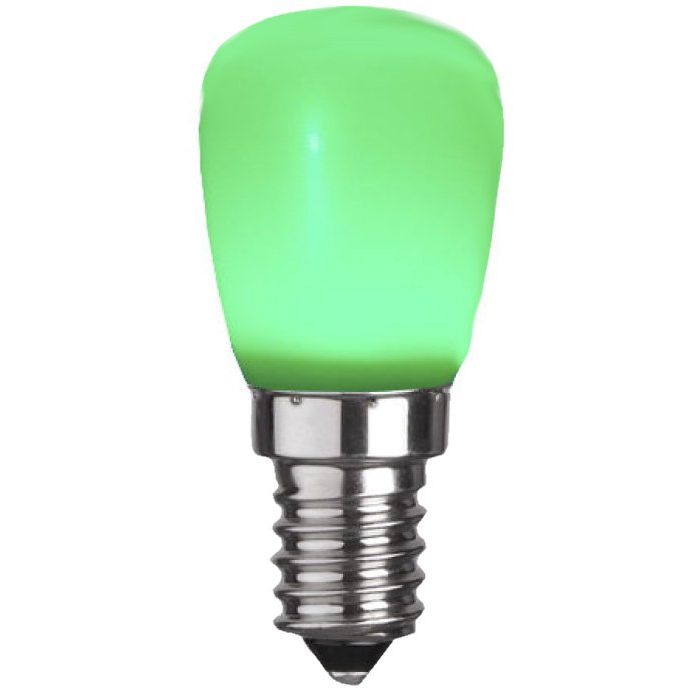 Scharnberger+Hasenbein - LED-Lampe/Multi-LED LED-Birnenlampe 27x59mm 30881 E14 230V grün