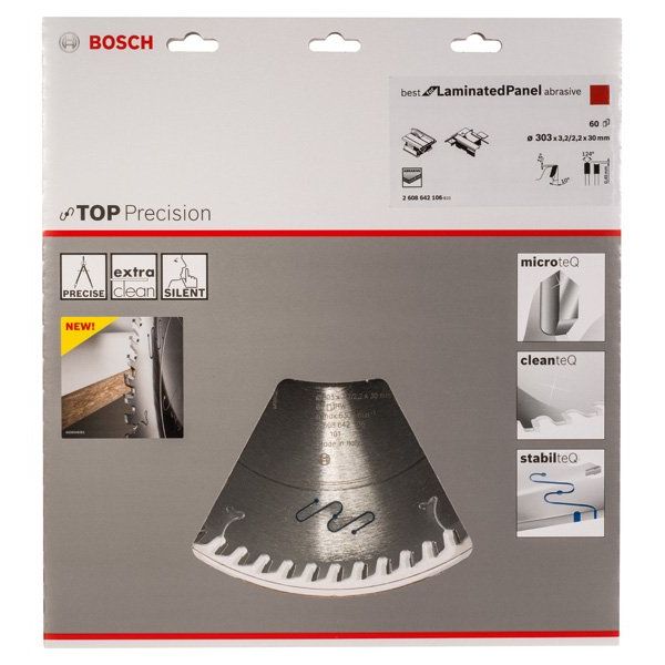 Bosch - Kreissägeblatt Top 2608642106 Precision Best for