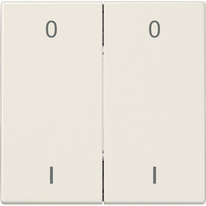 Jung - Sender/Fernbedienung für Installationsschalterprogramme Funk-Wandsender ws ENO LS 995-01 4-kanalig Symbole