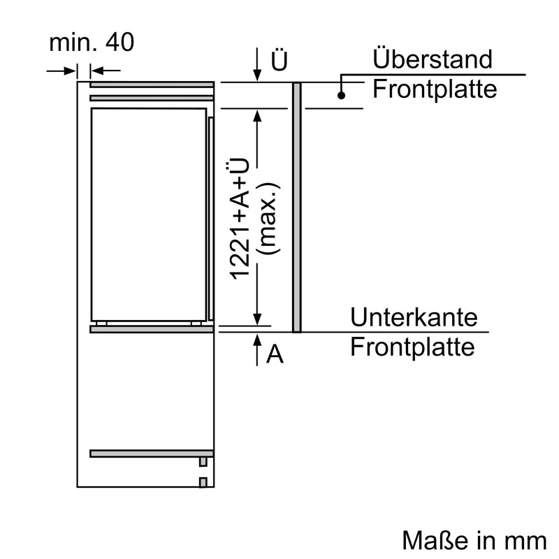 Bosch - Kühlschrank EB-Kühlgerät KIL42VFE0 Serie4
