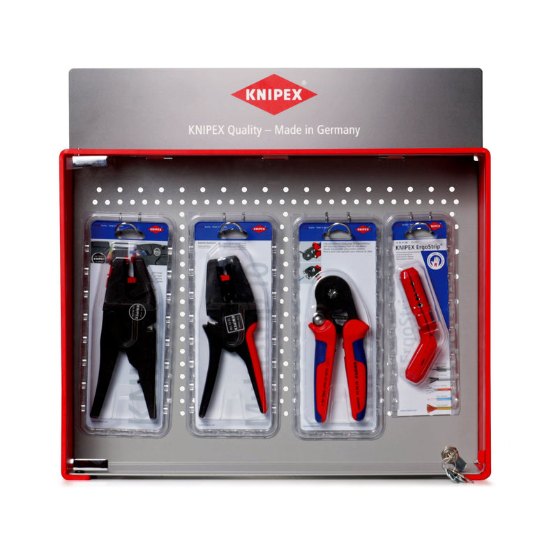 Knipex - Verkaufsständer Vitrine Produktpräsent. 00 19 30 VIT 4 Lochplattenwde 150mm