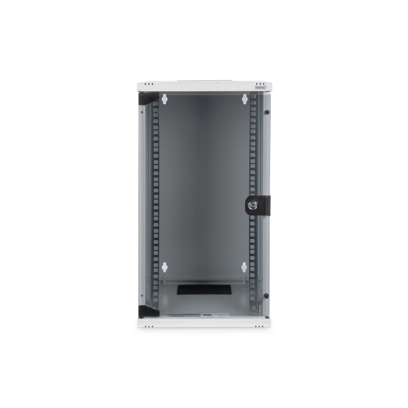 DIGITUS - Netzwerk-/Serverschrank Wandschrank 12HE DN-10-12U RAL7035 300mm tief